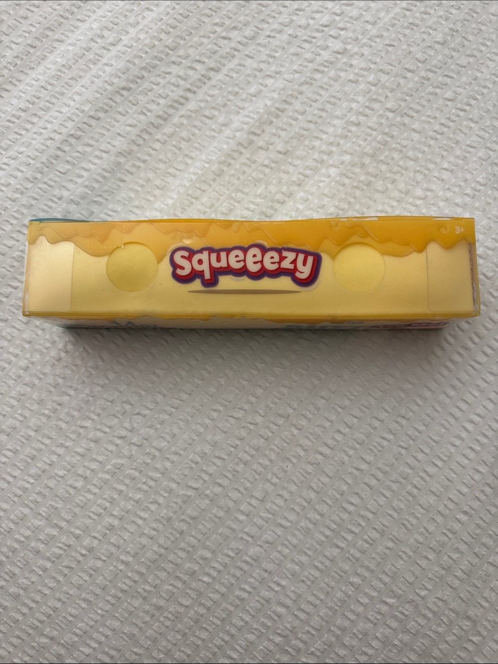 Squeezezy Yellow Plush Squeezable Toy by